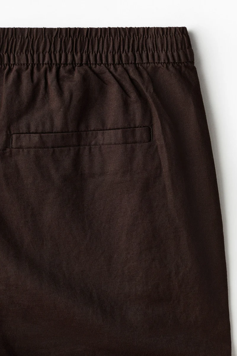 H&M  Regular Fit Linen-blend shorts for Men | Best Price UAE